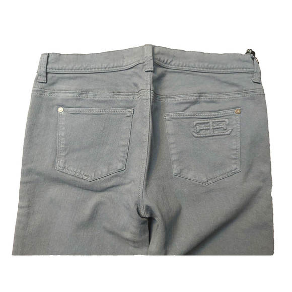 Ermanno Scervino Blue Gray Slim Straight Leg Denim Jeans Pants Sz 28 NWT - Picture 14 of 16